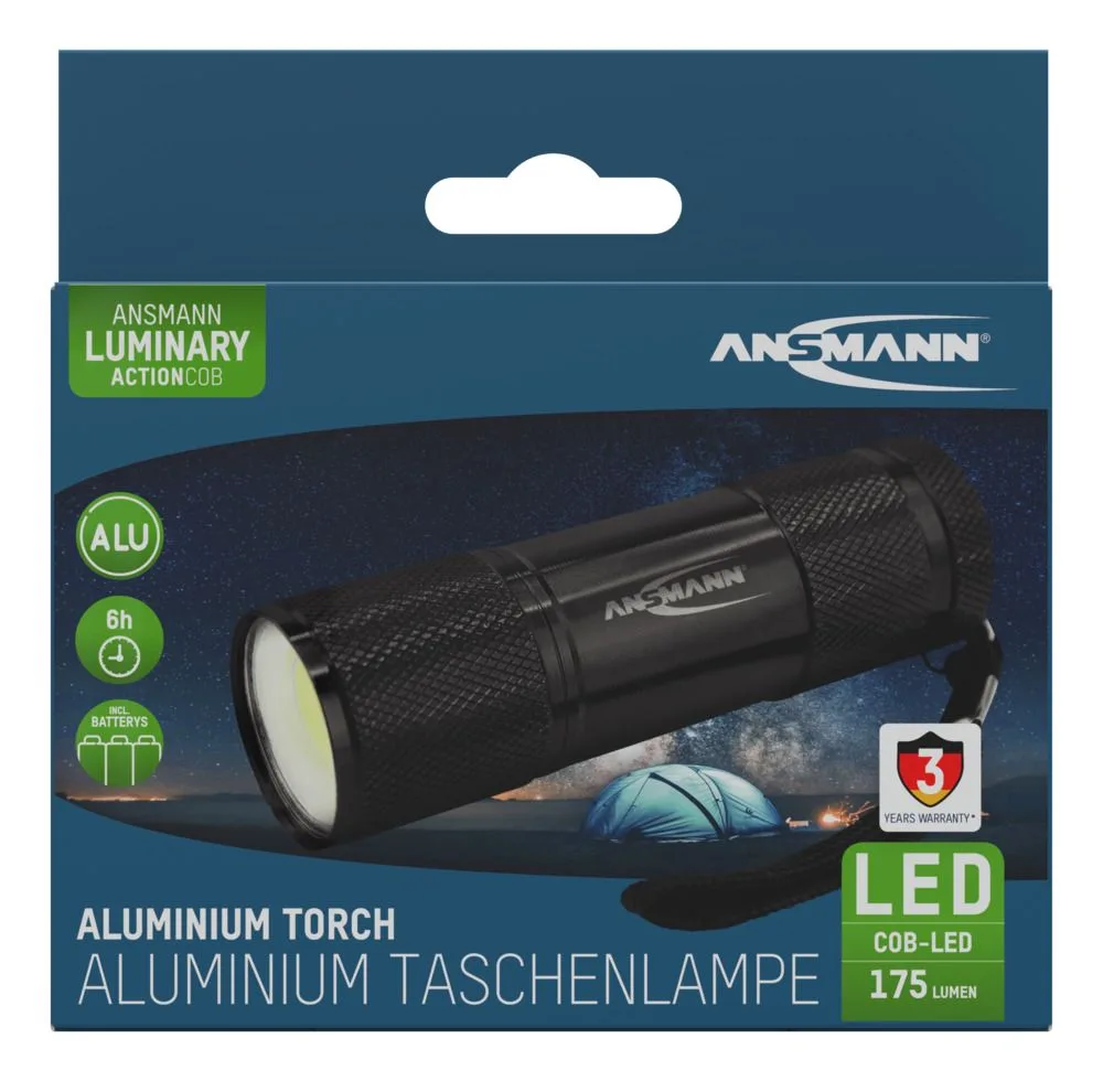 Latarka Ansmann LED Action COB LED, 175 lm, 3xAAA — zdjęcie 8