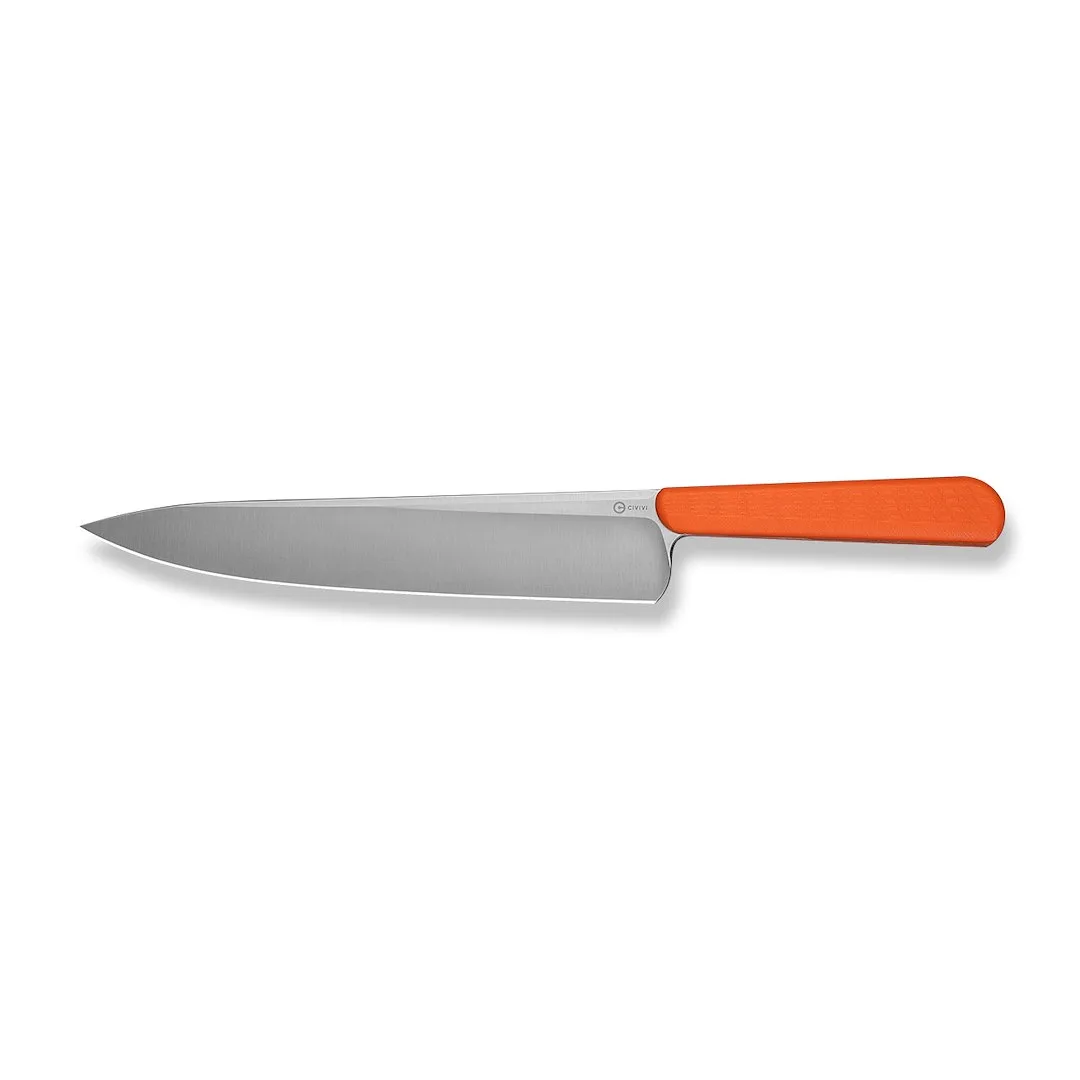 Nóż CIVIVI Cibus 14C28N Milled Orange G10 C23048-3 — zdjęcie 4