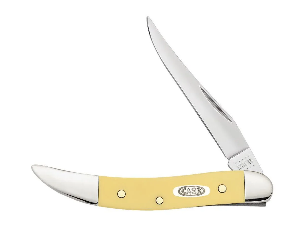 Nóż Case Small Texas Toothpick SS Yellow — zdjęcie 1
