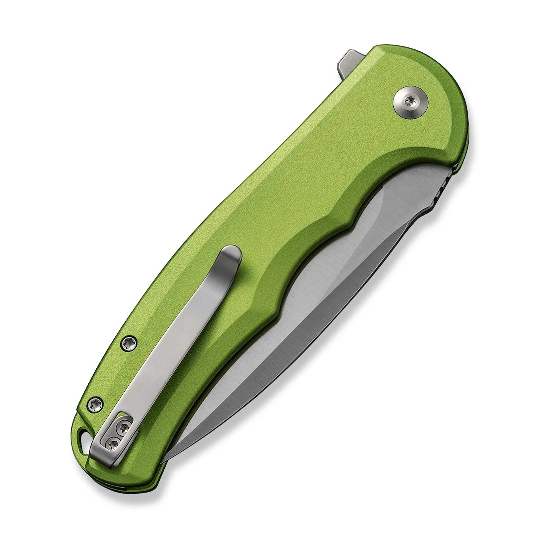 Nóż CIVIVI Button Lock Praxis Aluminum Green — zdjęcie 5
