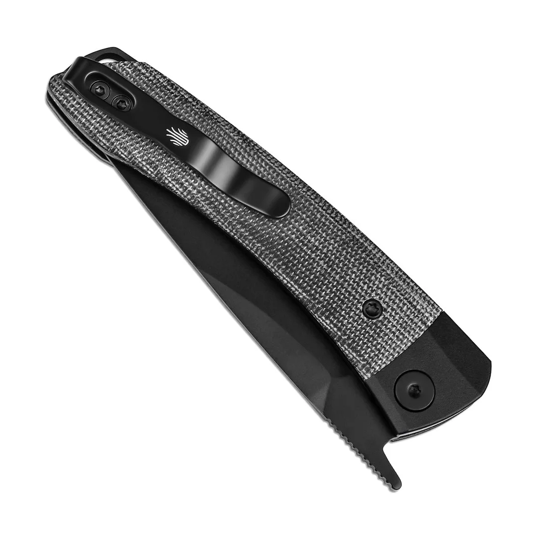 Nóż Kizer Mini Momo Aluminum+Micarta 154CM — zdjęcie 4