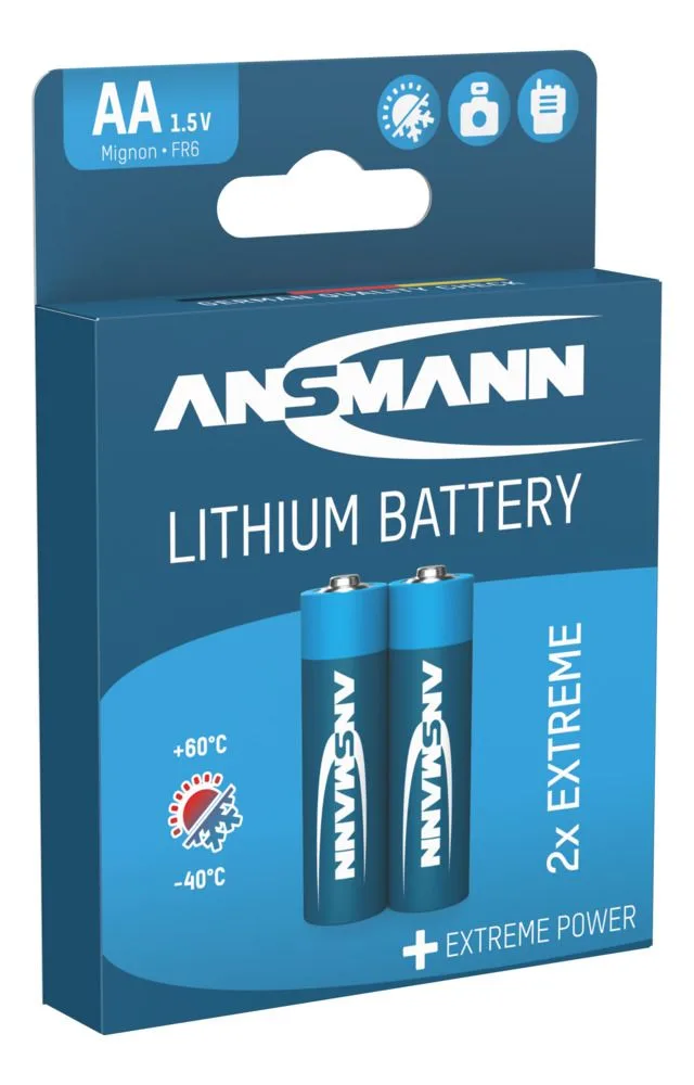 Baterie litowe Ansmann AA / FR6 2 szt. — zdjęcie 4