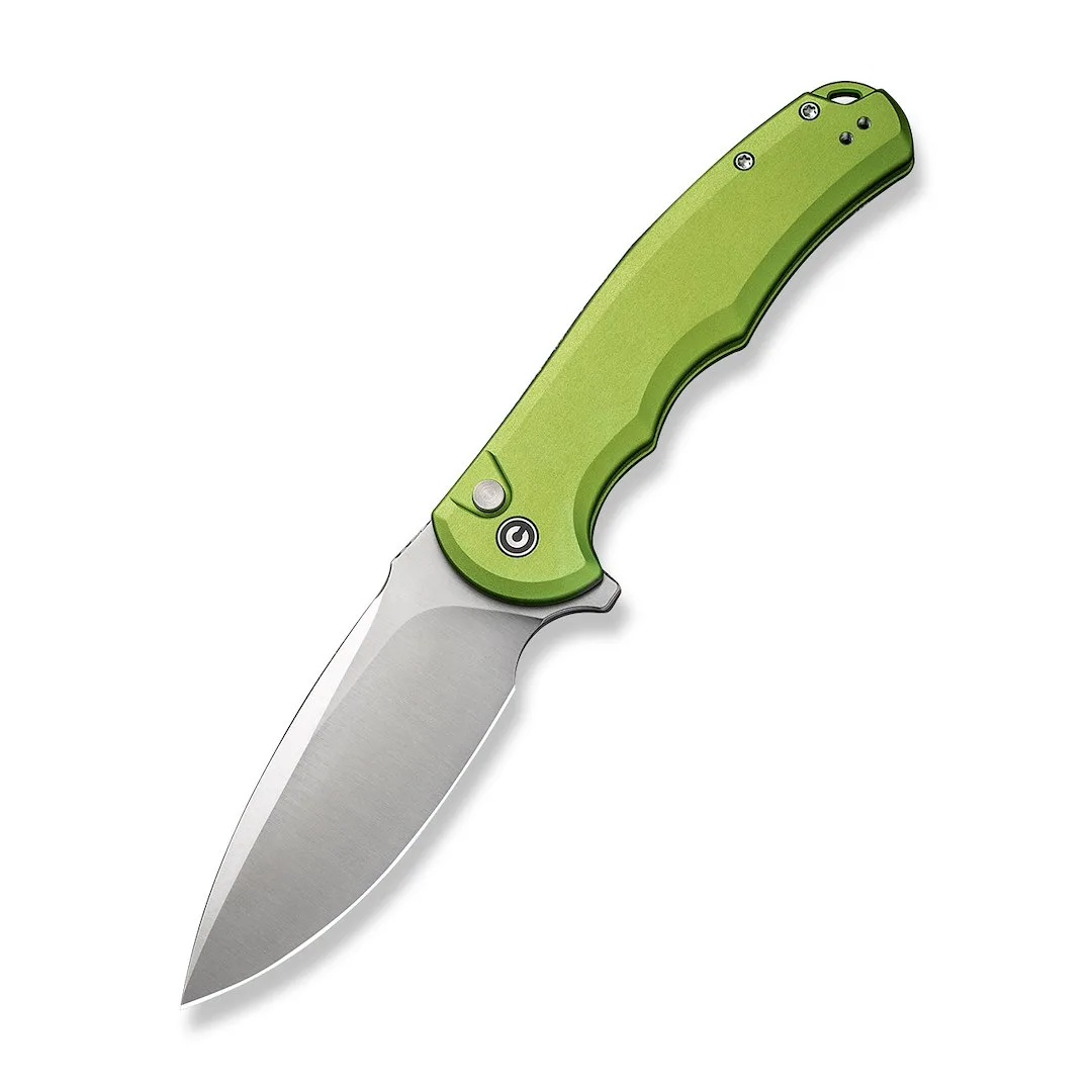Nóż CIVIVI Button Lock Praxis Aluminum Green — zdjęcie 1