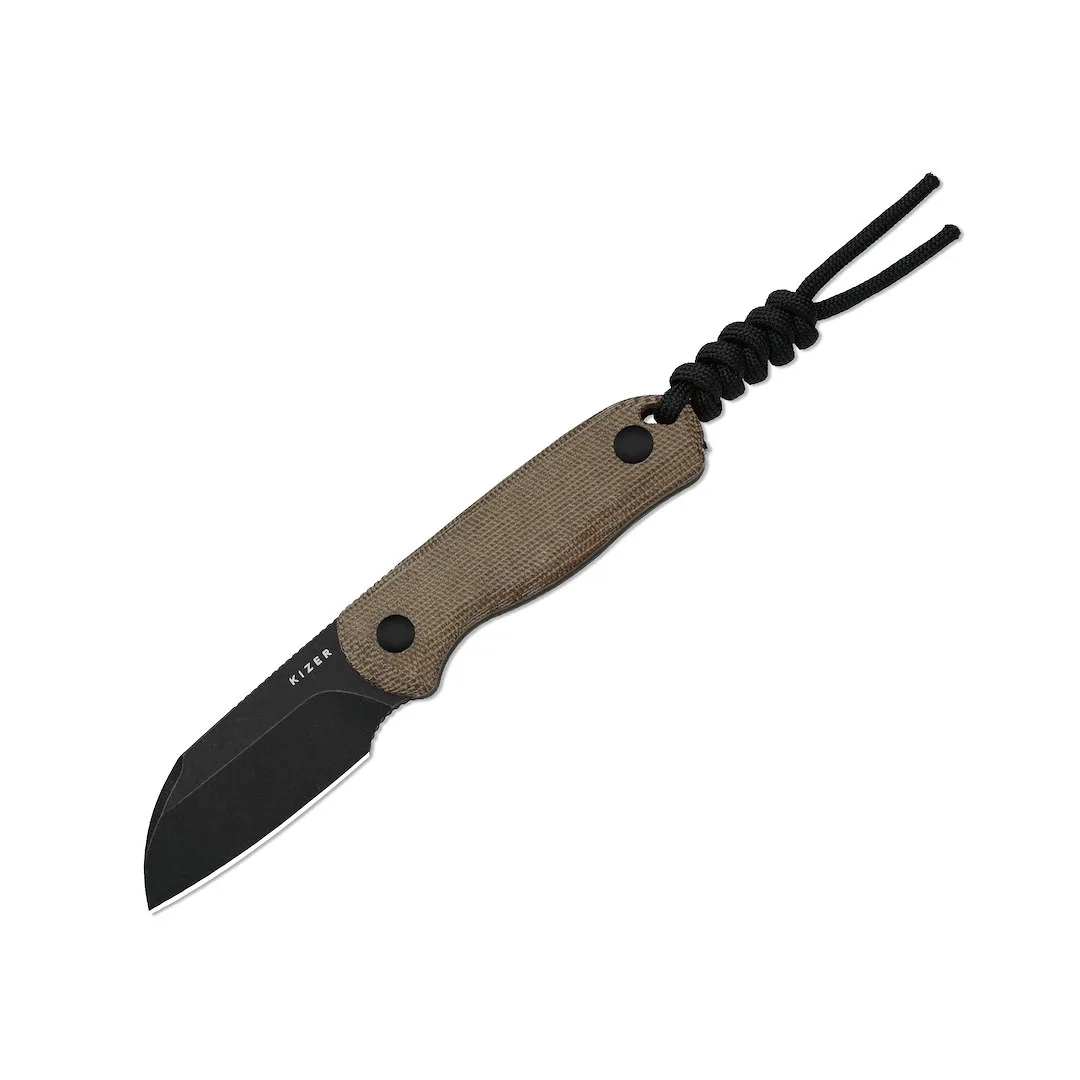 Nóż Kizer Drop Bear Fix Norplex UltreX Micarta AEB — zdjęcie 1