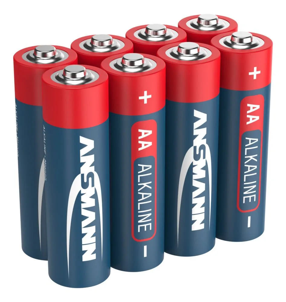 Baterie alkaliczne Ansmann AA / LR6, 8 szt. — zdjęcie 2