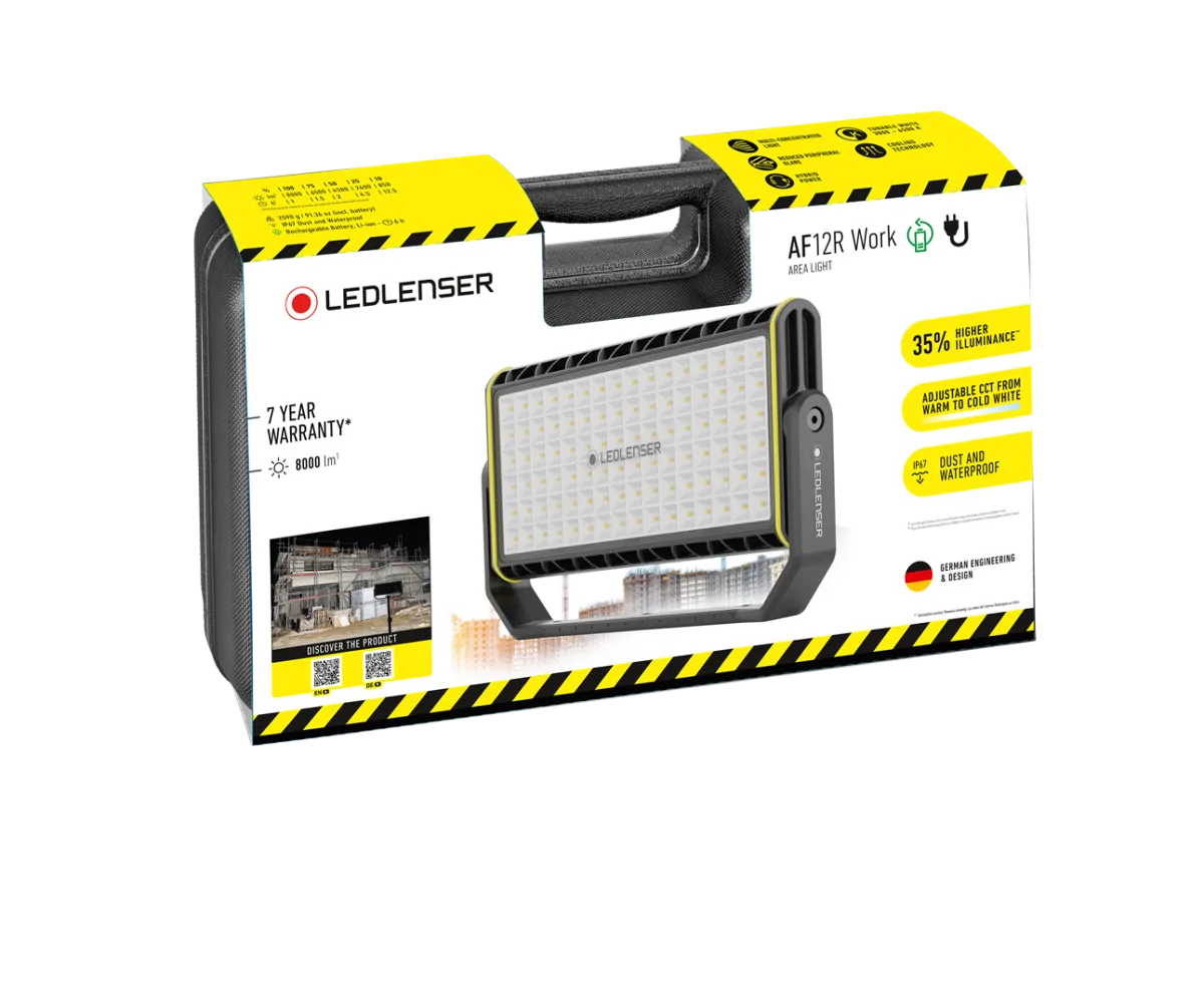 Latarka warsztatowa Ledlenser AF12R Work 8000lm — zdjęcie 3