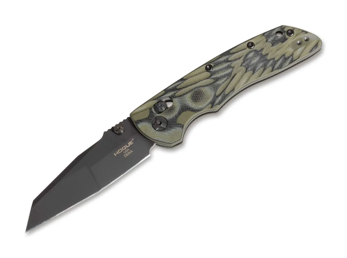 Nóż Hogue 24268 Deka 3.25" G-Mascus WC Green — zdjęcie 1