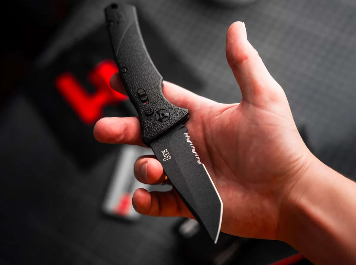Nóż Heckler & Koch FD01 Automatic Tanto D2 — zdjęcie 7