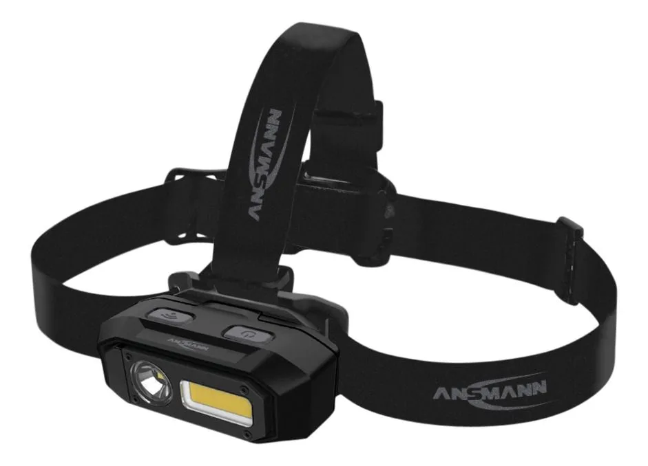 Latarka czołowa LED Ansmann HD800RS, 800lm, aku — zdjęcie 1