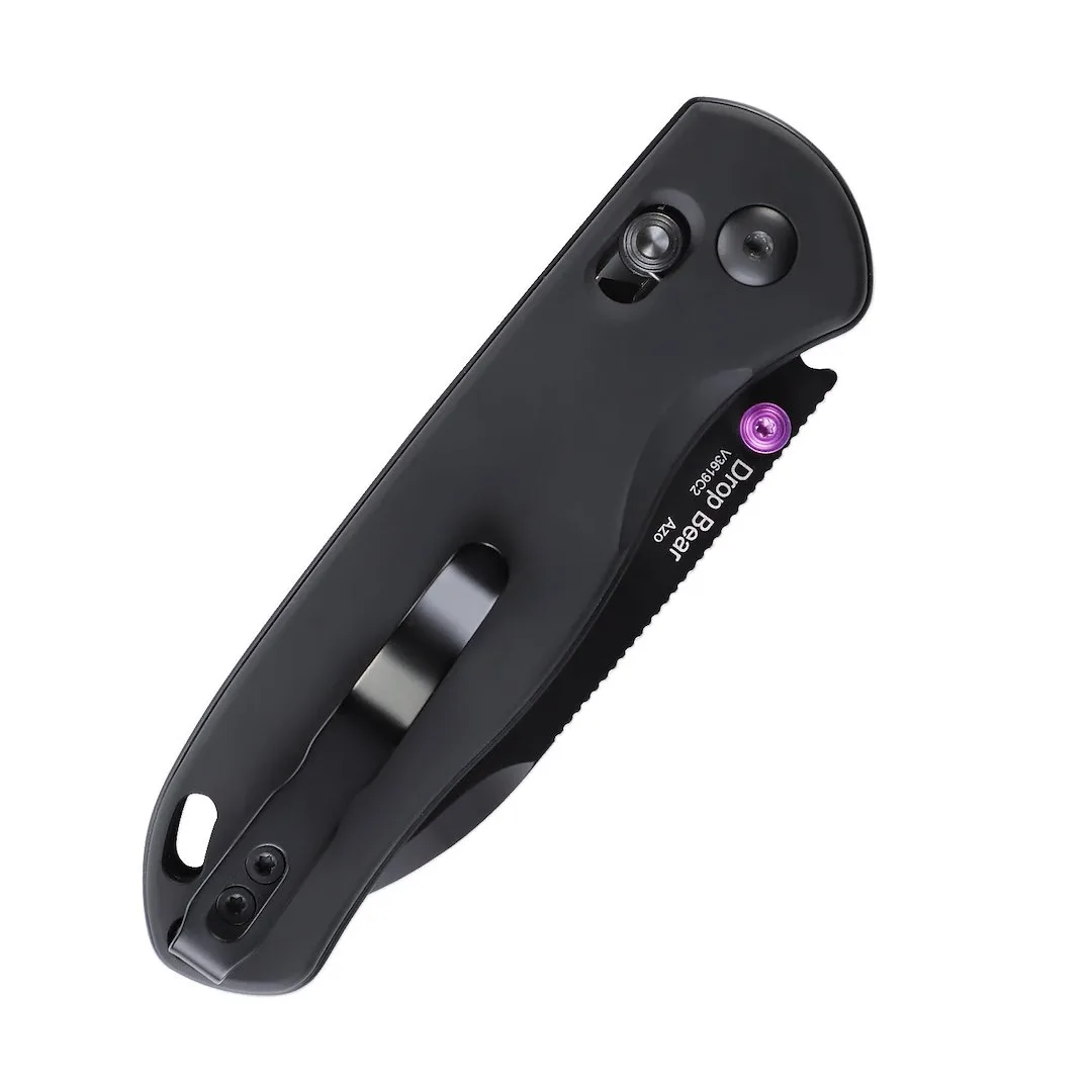 Nóż Kizer Drop Bear Black Aluminum 154CM — zdjęcie 4
