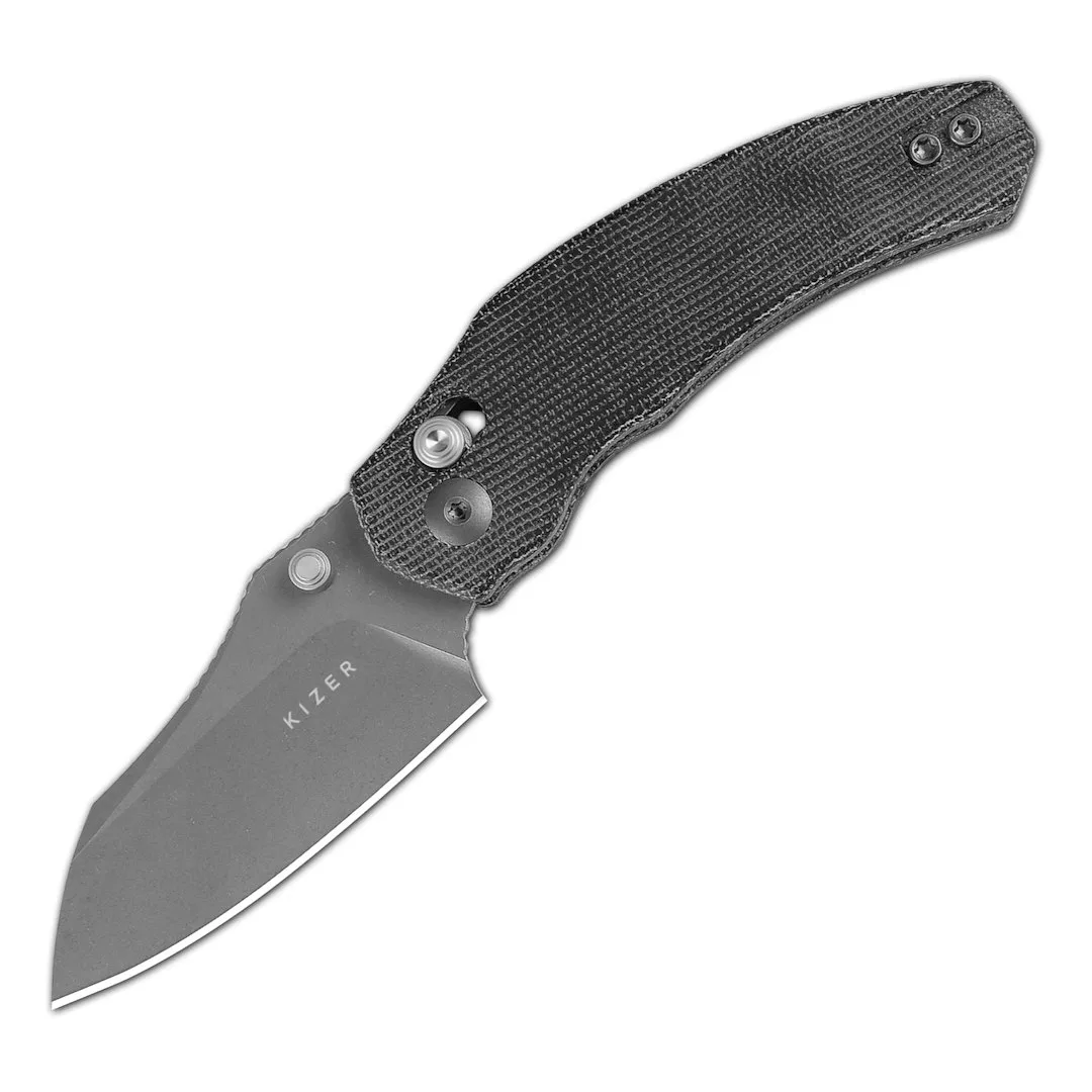Nóż Kizer Mini Bulldog Micarta Nitro-V — zdjęcie 1