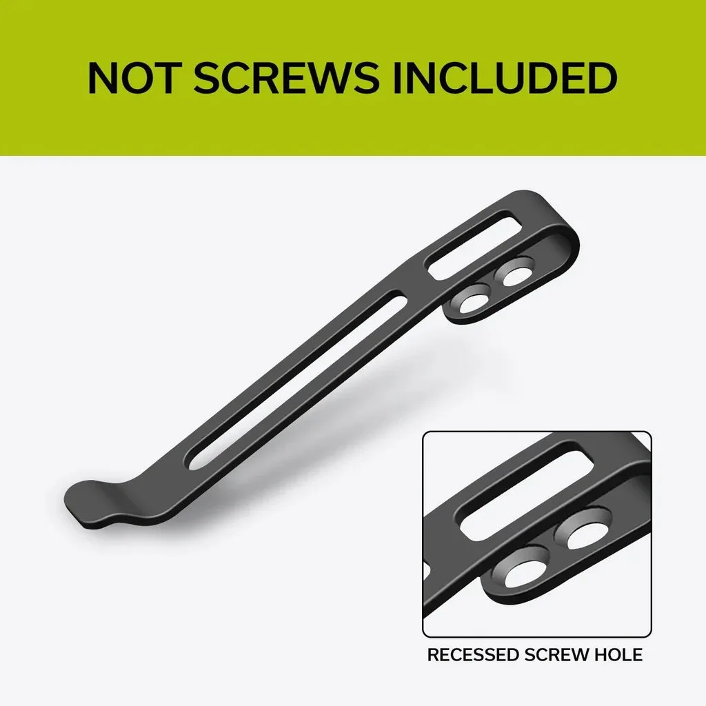 Klips CIVIVI Deep Carry Black do noża EDC CA-05A — zdjęcie 2