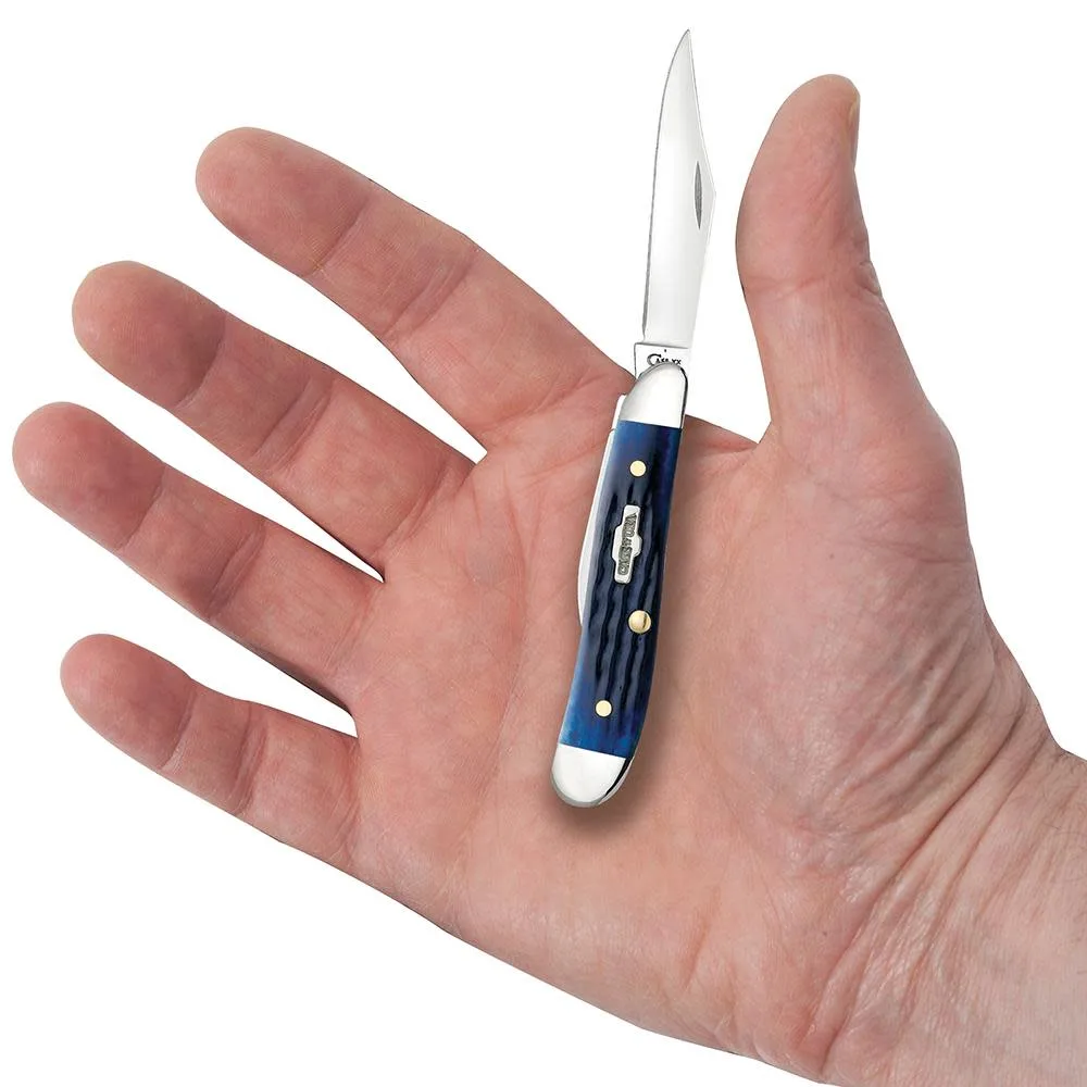 Scyzoryk Rogers Case Peanut SS Blue Bone — zdjęcie 5