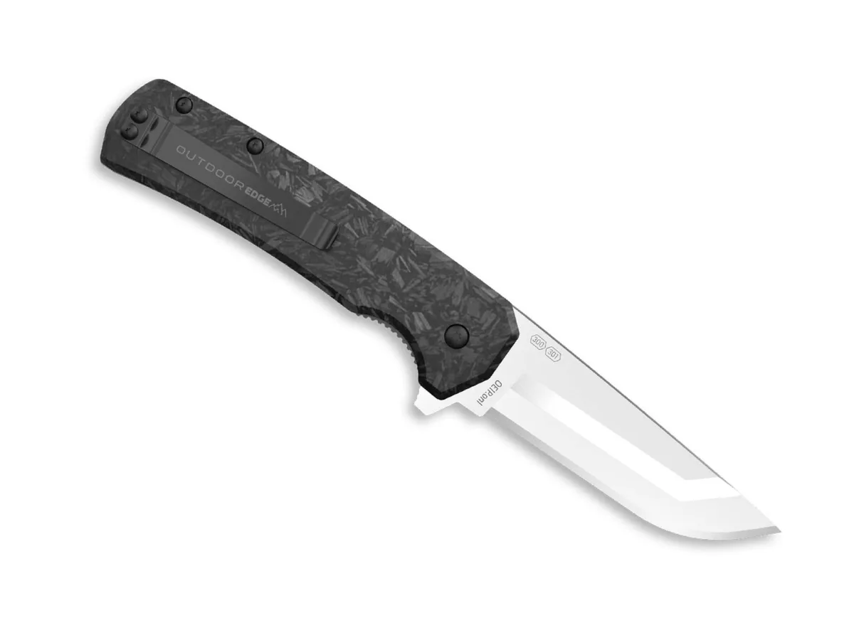 Nóż Outdoor Edge Razor VX5 3.0" CF G10 Black — zdjęcie 2