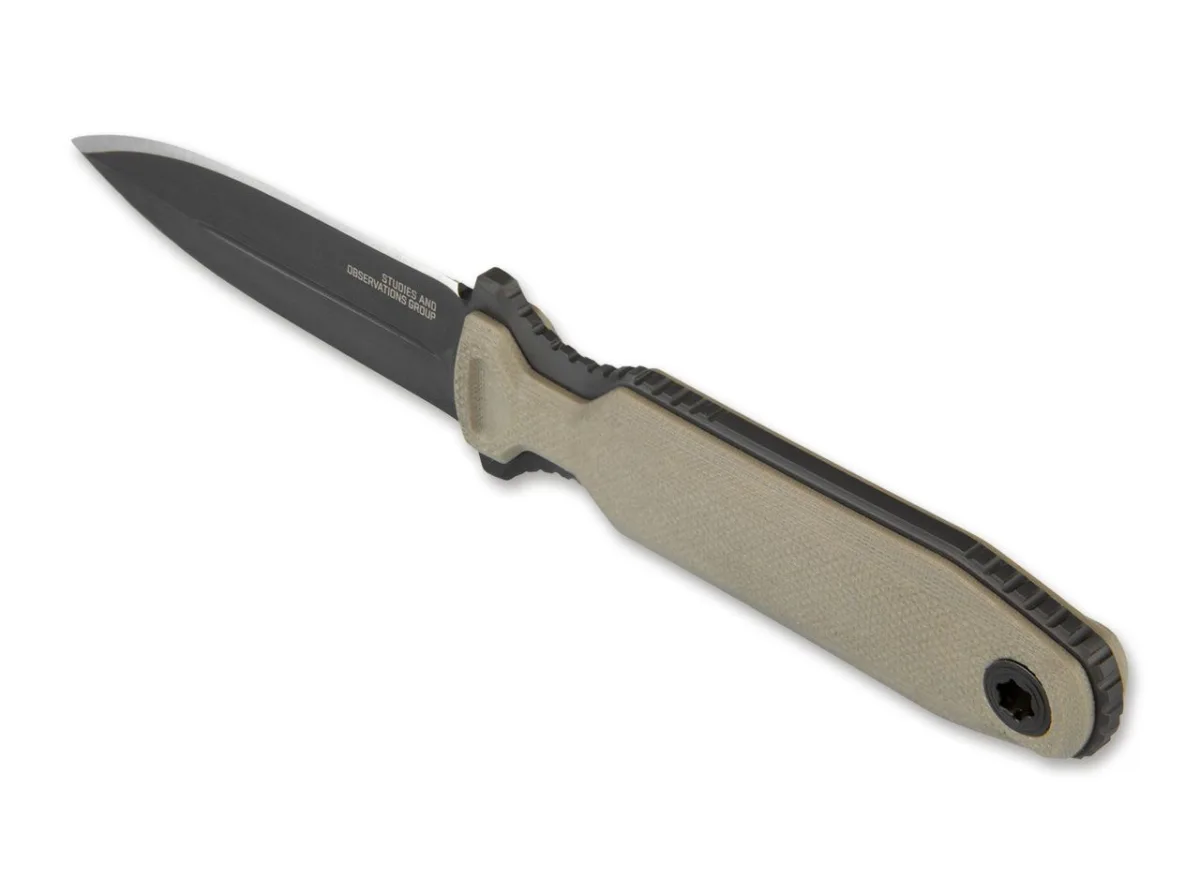 Nóż SOG Pentagon FX Covert FDE S35VN — zdjęcie 8
