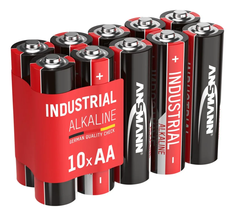 Baterie alkaliczne Ansmann Industrial AA/LR6 10x — zdjęcie 1