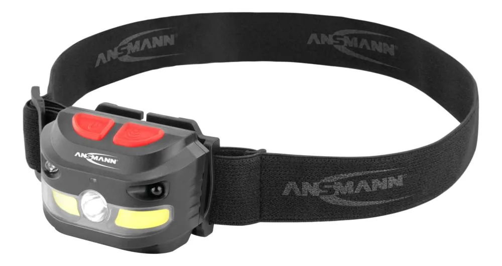 Latarka czołowa LED Ansmann HD250RS, 250 lm, aku — zdjęcie 1