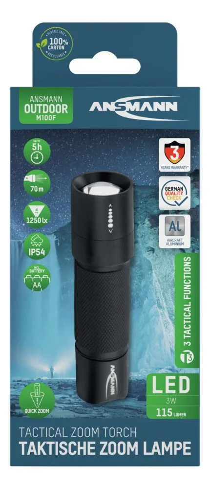Latarka Ansmann LED M100F,115 lm, 1xA — zdjęcie 7