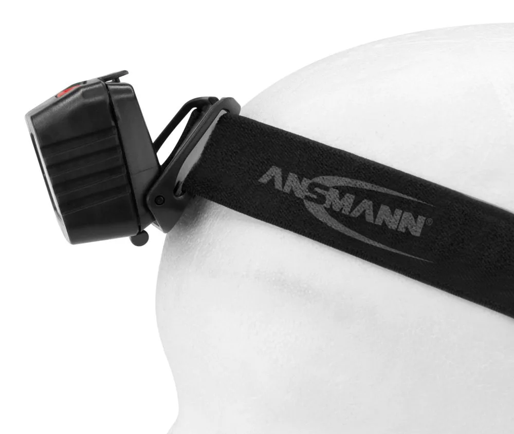 Latarka czołowa LED Ansmann HD200B, 185 lm, 3xAAA — zdjęcie 7