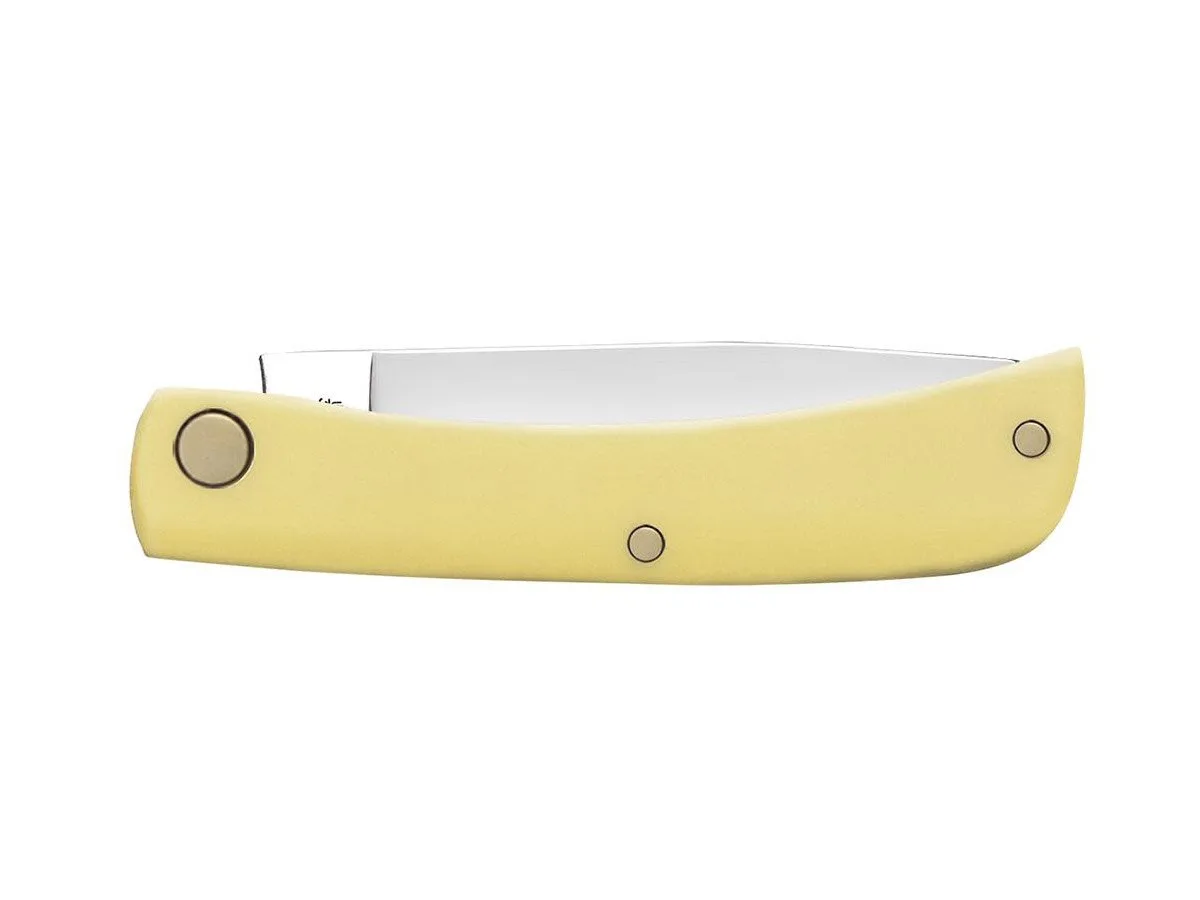 Nóż Case Sod Buster Jr SS Yellow — zdjęcie 3