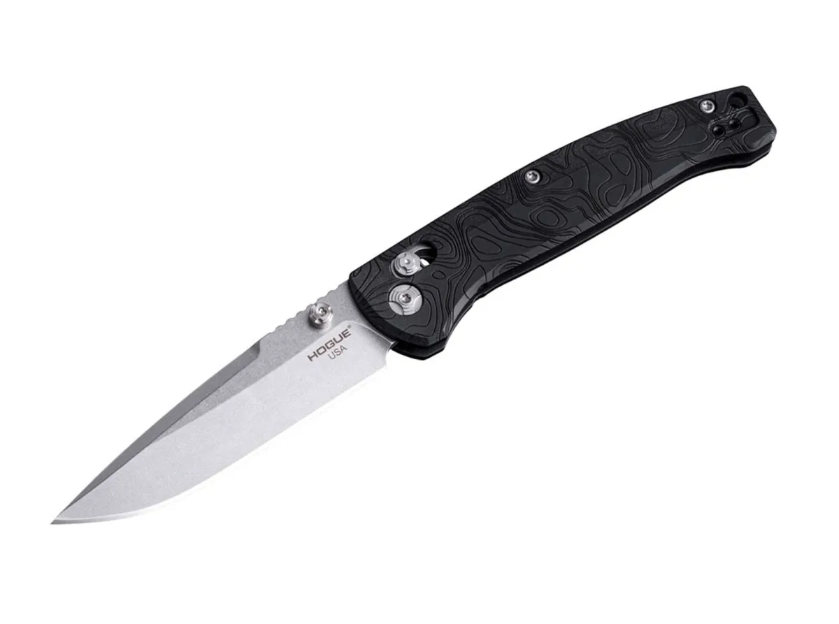 Nóż Hogue 24457 Mysto Metal Black Diamond Richlite — zdjęcie 1