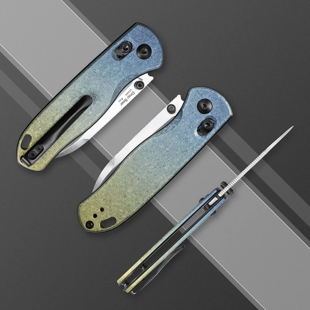 Nóż Kizer Drop Bear Titanium LC200N — zdjęcie 12