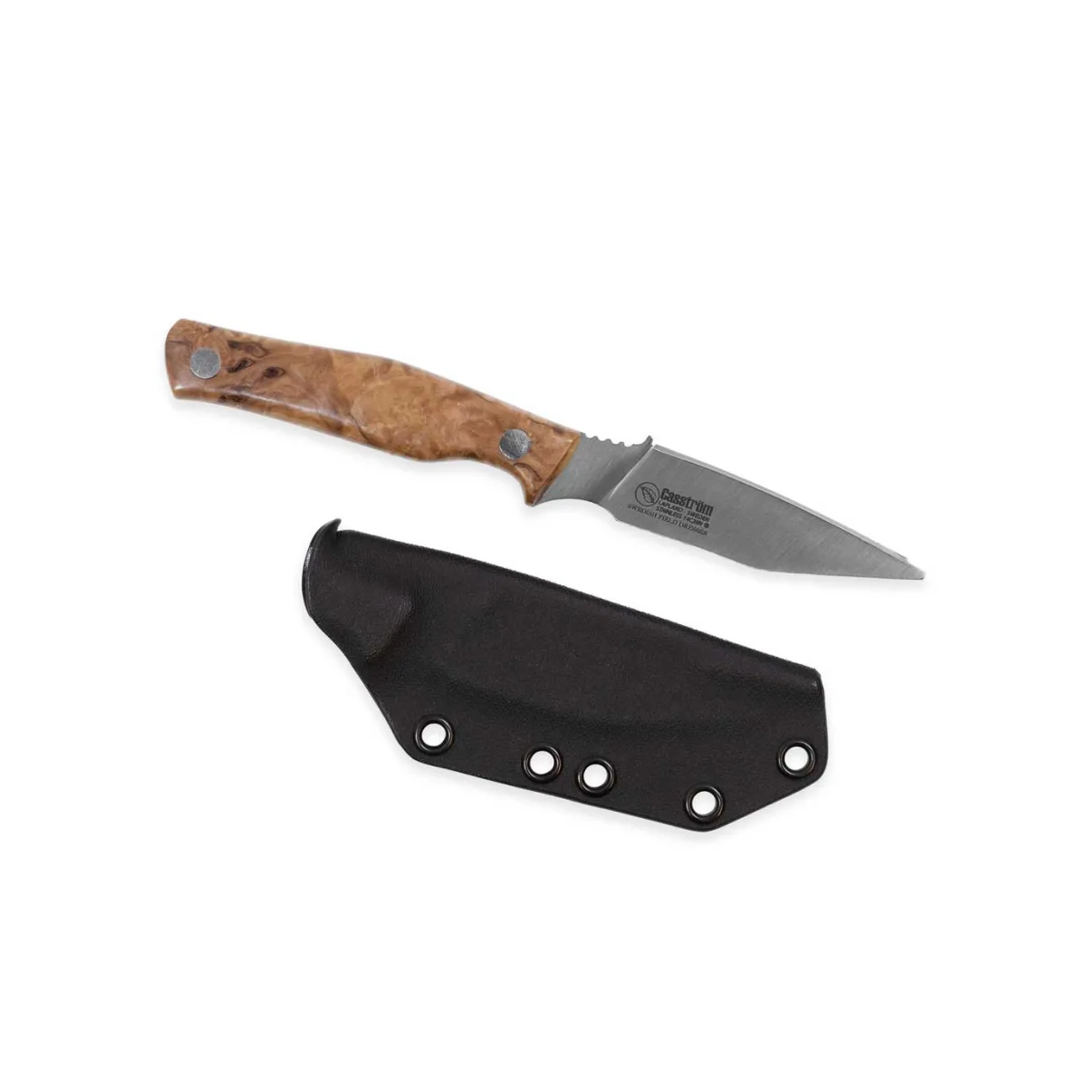 Nóż Casström Swedish Field Dresser Sta.Curly Birch — zdjęcie 1