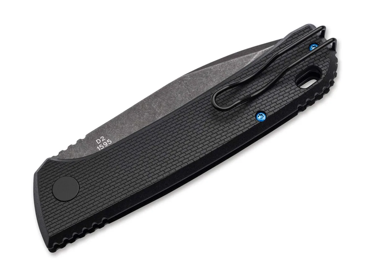 Nóż automatyczny Böker Plus FRND All Black D2 — zdjęcie 2