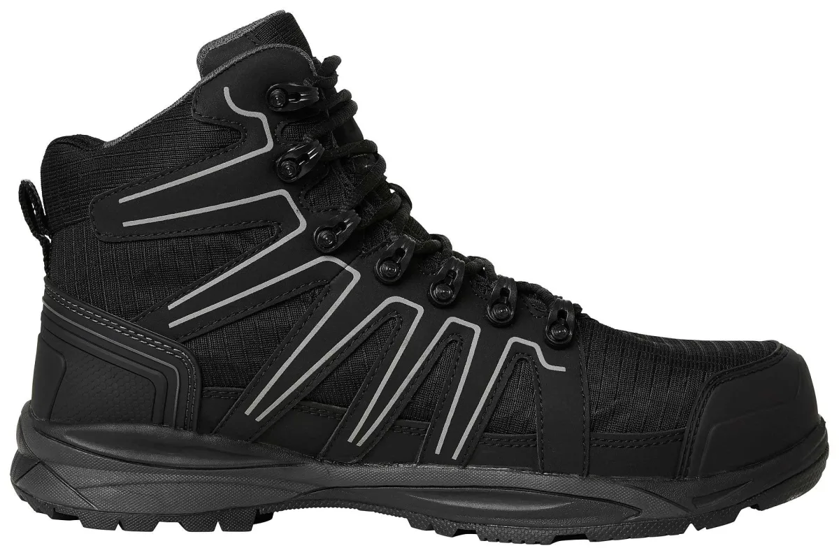 Buty Robocze Helly Hansen Manchester Mid S3 Black — zdjęcie 3