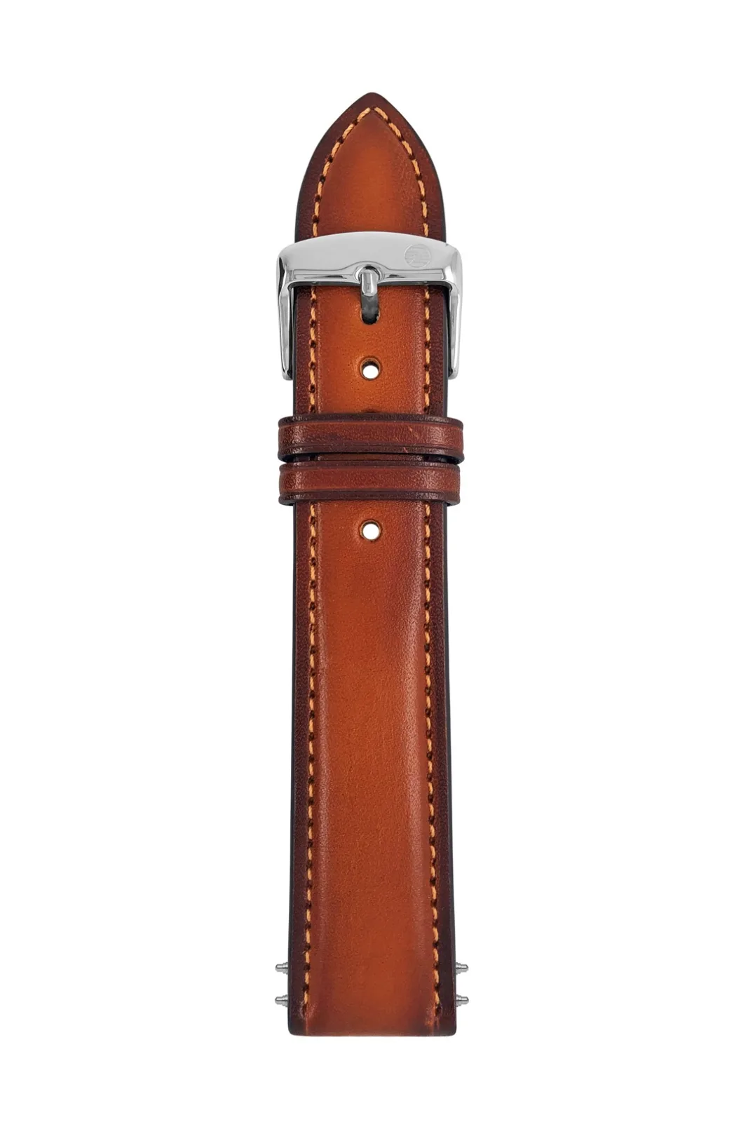 Pasek skórzany Zeppelin brązowy 22 mm — zdjęcie 1