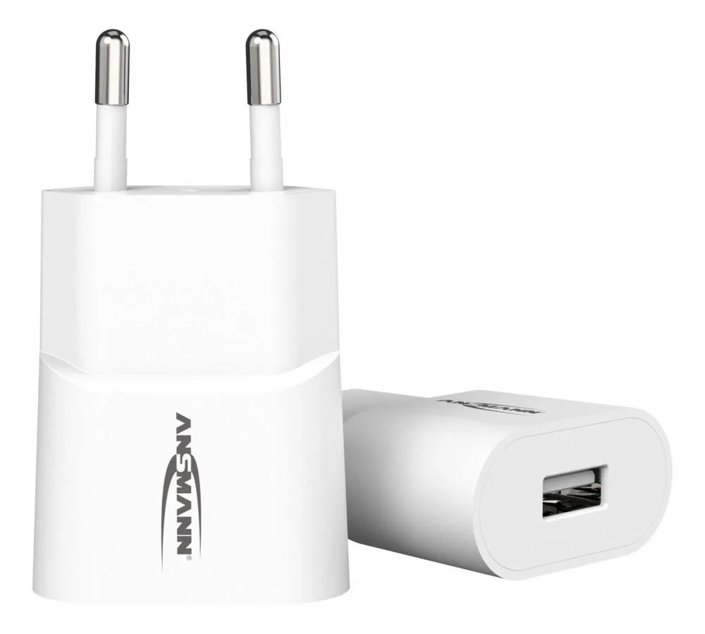 Ładowarka Ansmann HC105 biała USB 5W, 1A — zdjęcie 1