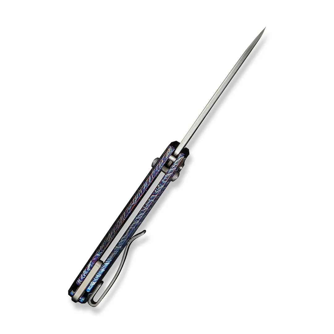 Nóż WE Knife Nightblade CPM-20CV Flamed Titan — zdjęcie 7