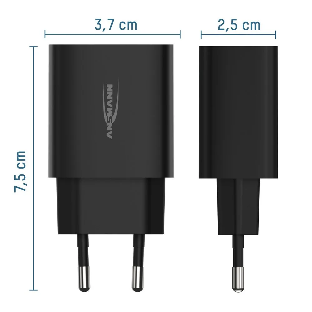Ładowarka Ansmann HC212 czarna 2x USB 12W, 2.4A — zdjęcie 6