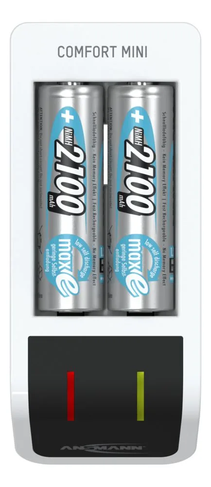 Ładowarka Ansmann Comfort Mini + 2x AA 2100mAh — zdjęcie 2