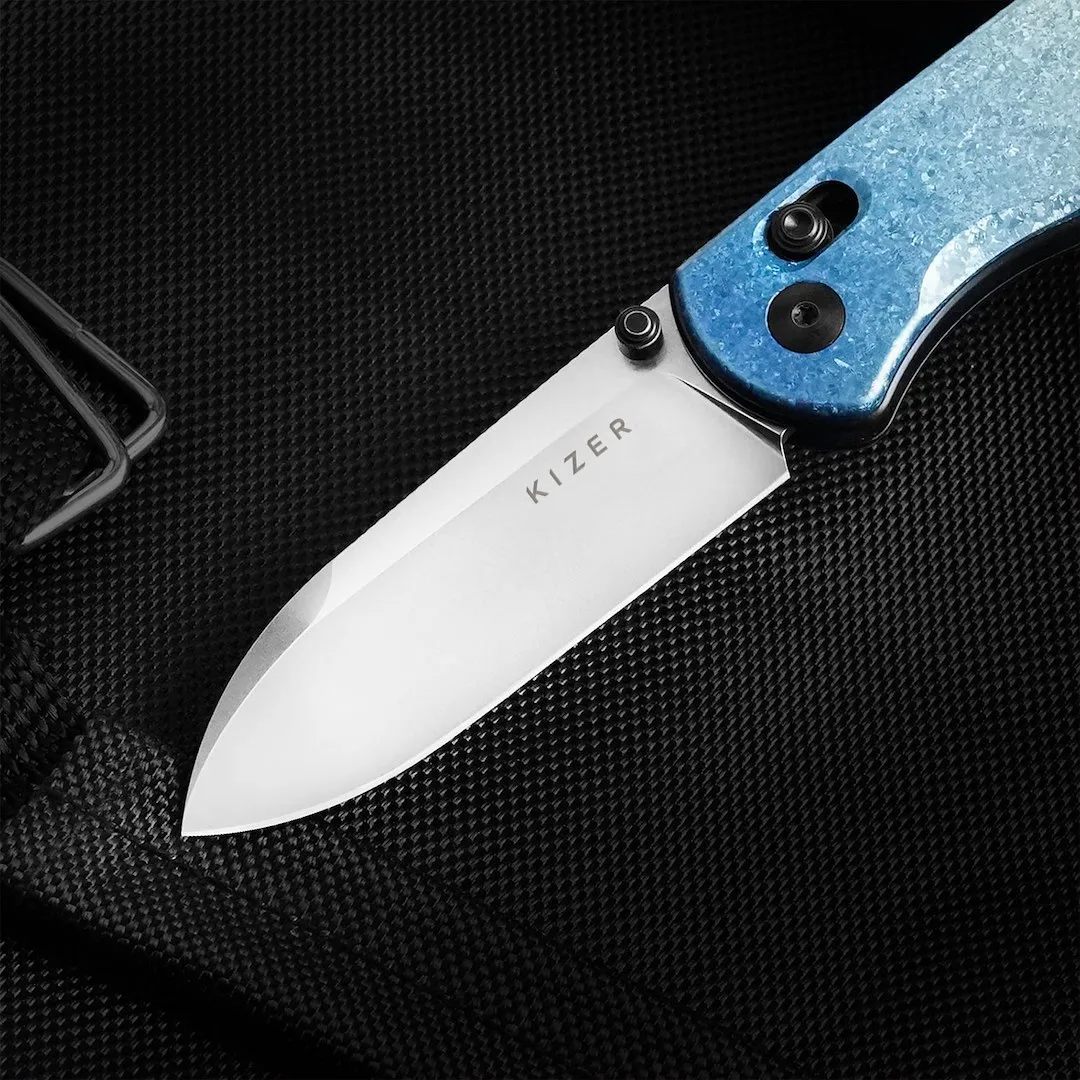 Nóż Kizer Drop Bear Titanium LC200N — zdjęcie 9