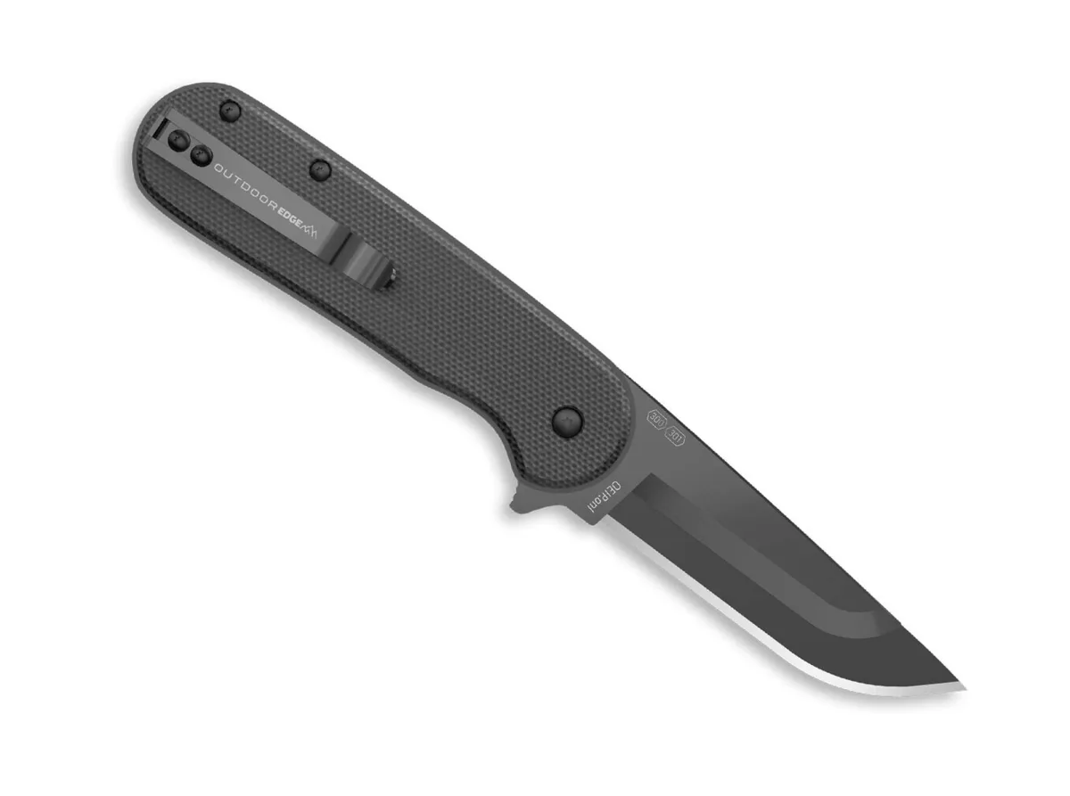 Nóż Outdoor Edge Razor VX3 3.0" G10 All Black — zdjęcie 2