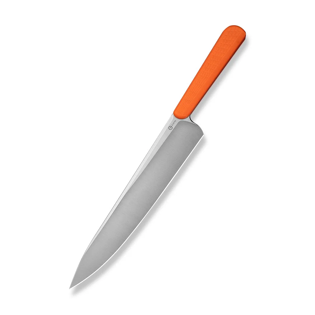 Nóż CIVIVI Cibus 14C28N Milled Orange G10 C23048-3 — zdjęcie 1