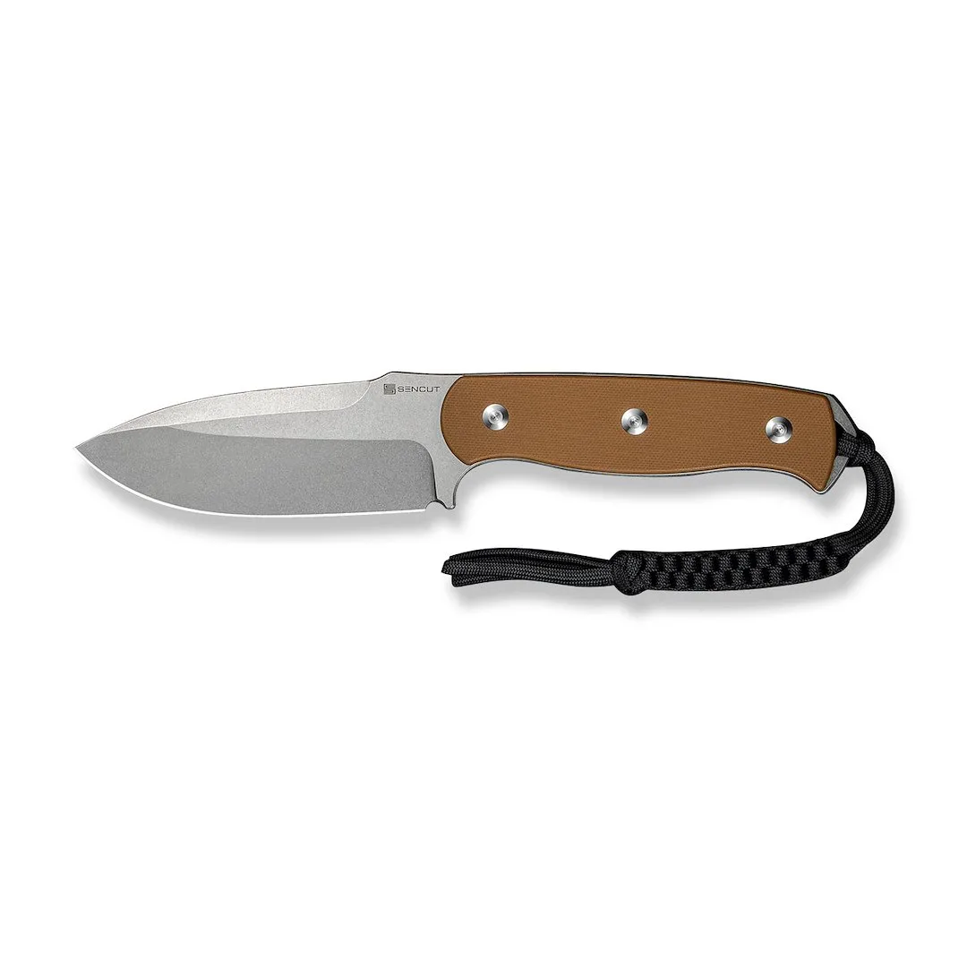 Nóż SENCUT Fixed Toxodon G10 Brown — zdjęcie 4
