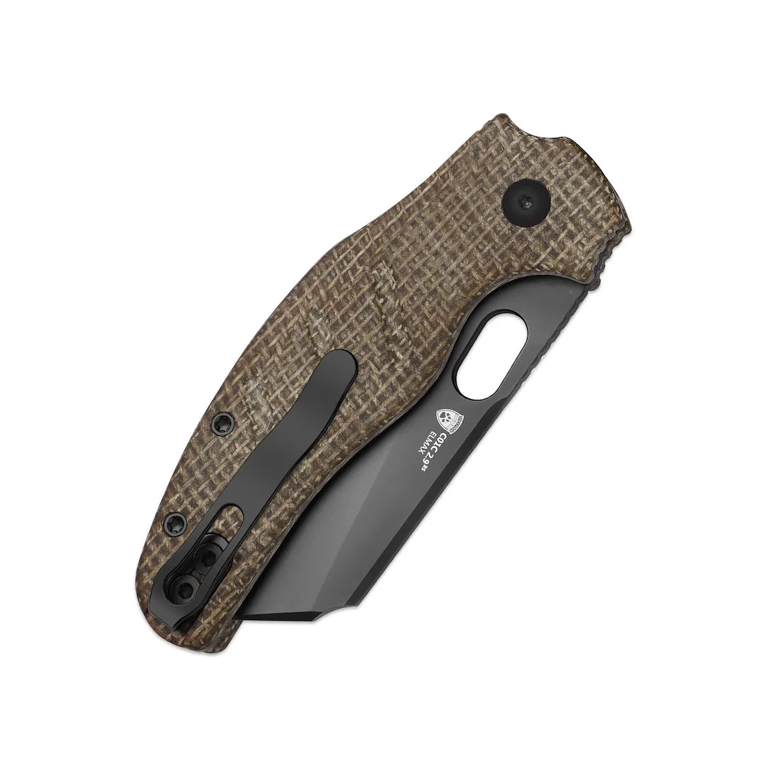 Nóż Kizer C01C 2.9 BS Norplex UltreX Micarta ELMAX — zdjęcie 5