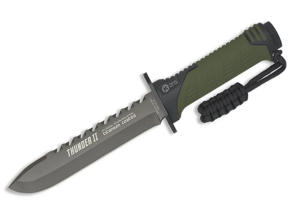 Nóż K25 32134 Thunder II Camo — zdjęcie 1