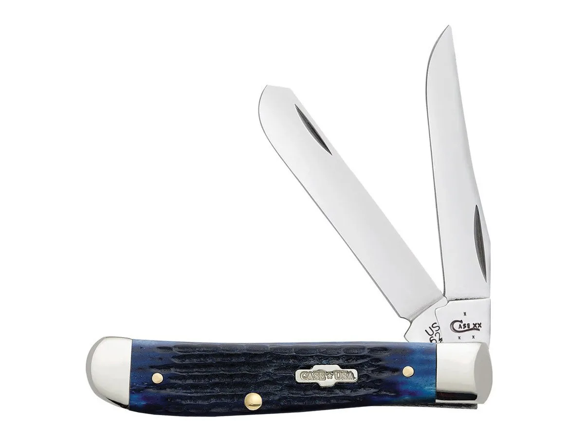 Nóż Case Rogers Mini Trapper SS Blue Bone — zdjęcie 1