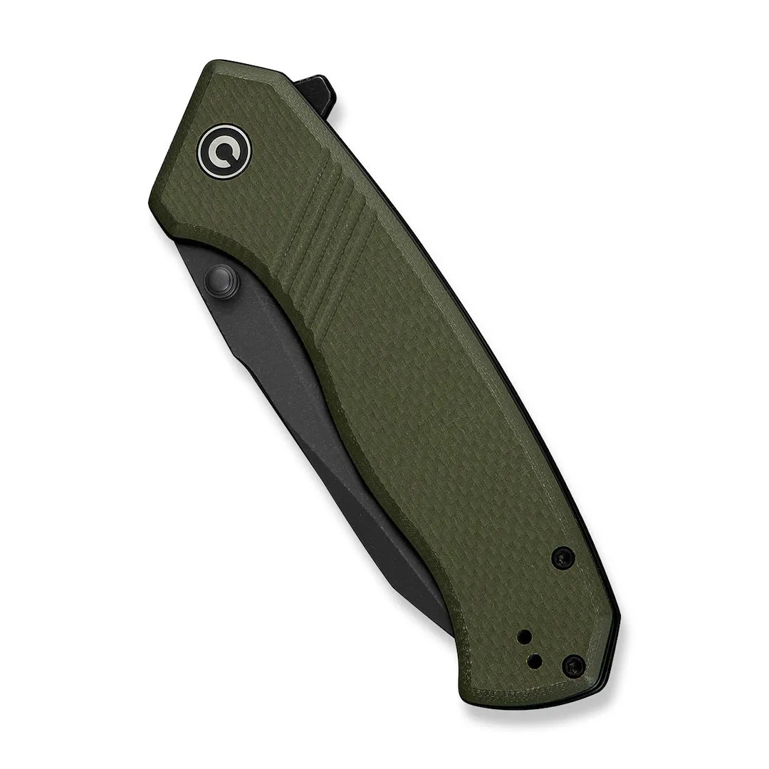 Nóż CIVIVI Placoid 14C28N G10 Green Black Blade — zdjęcie 4