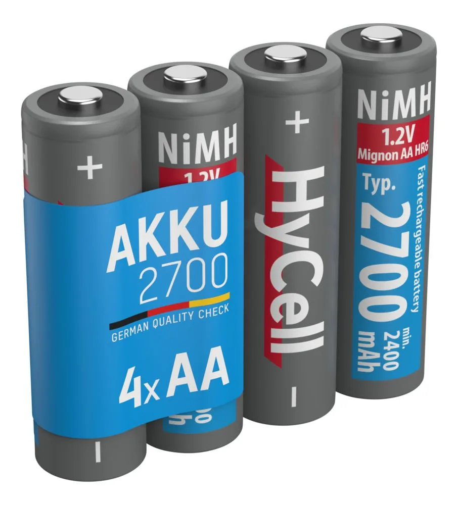 Akumulatory HyCell NiMH AA / HR6 typ 2700, 4 szt — zdjęcie 2