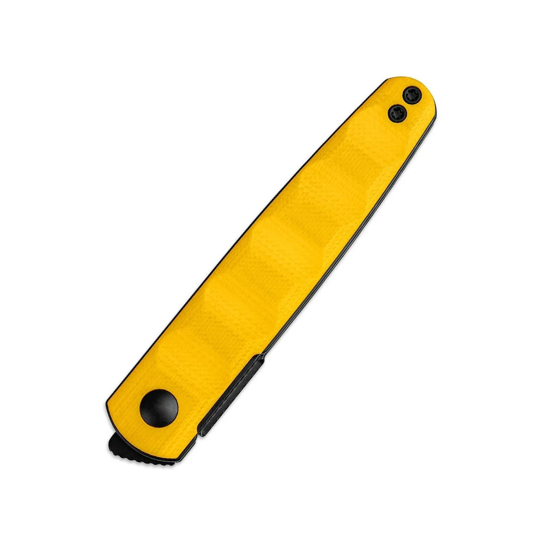 Nóż Kizer Bamboo G10 Yellow Nitro-V — zdjęcie 3