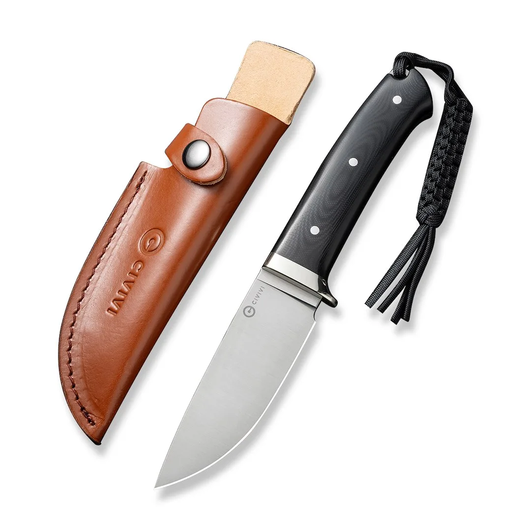 Nóż CIVIVI Fixed Cloud Peak Nitro-V G10 Black — zdjęcie 1