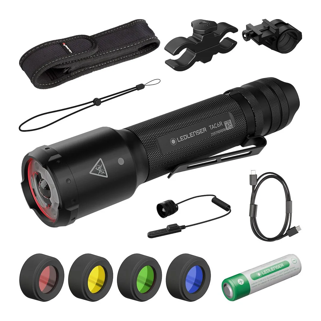 Latarka Ledlenser Tactical Outdoor Set TAC6R — zdjęcie 1