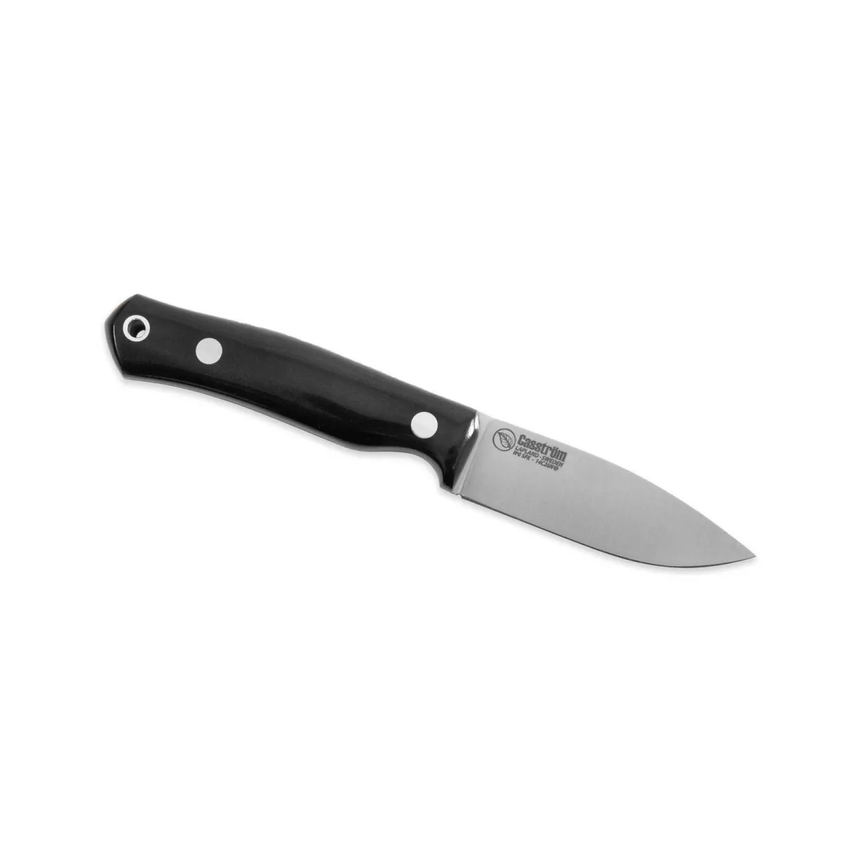 Nóż Casström No.8 SFK Black Micarta 14C28N — zdjęcie 2