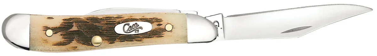 Scyzoryk Case Peanut SS Amber Bone — zdjęcie 4