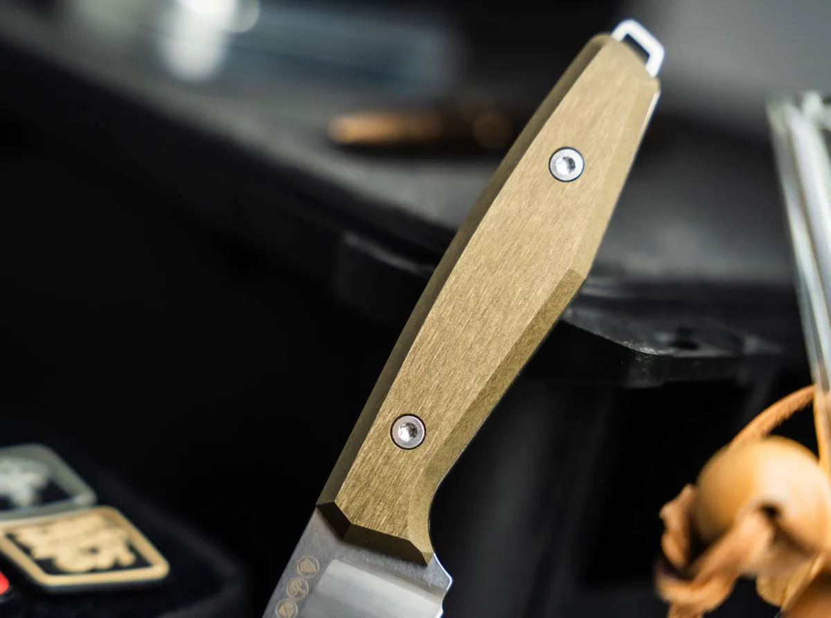 Nóż Böker Daily Knives AK1 Droppoint MagnaCut Gold — zdjęcie 7