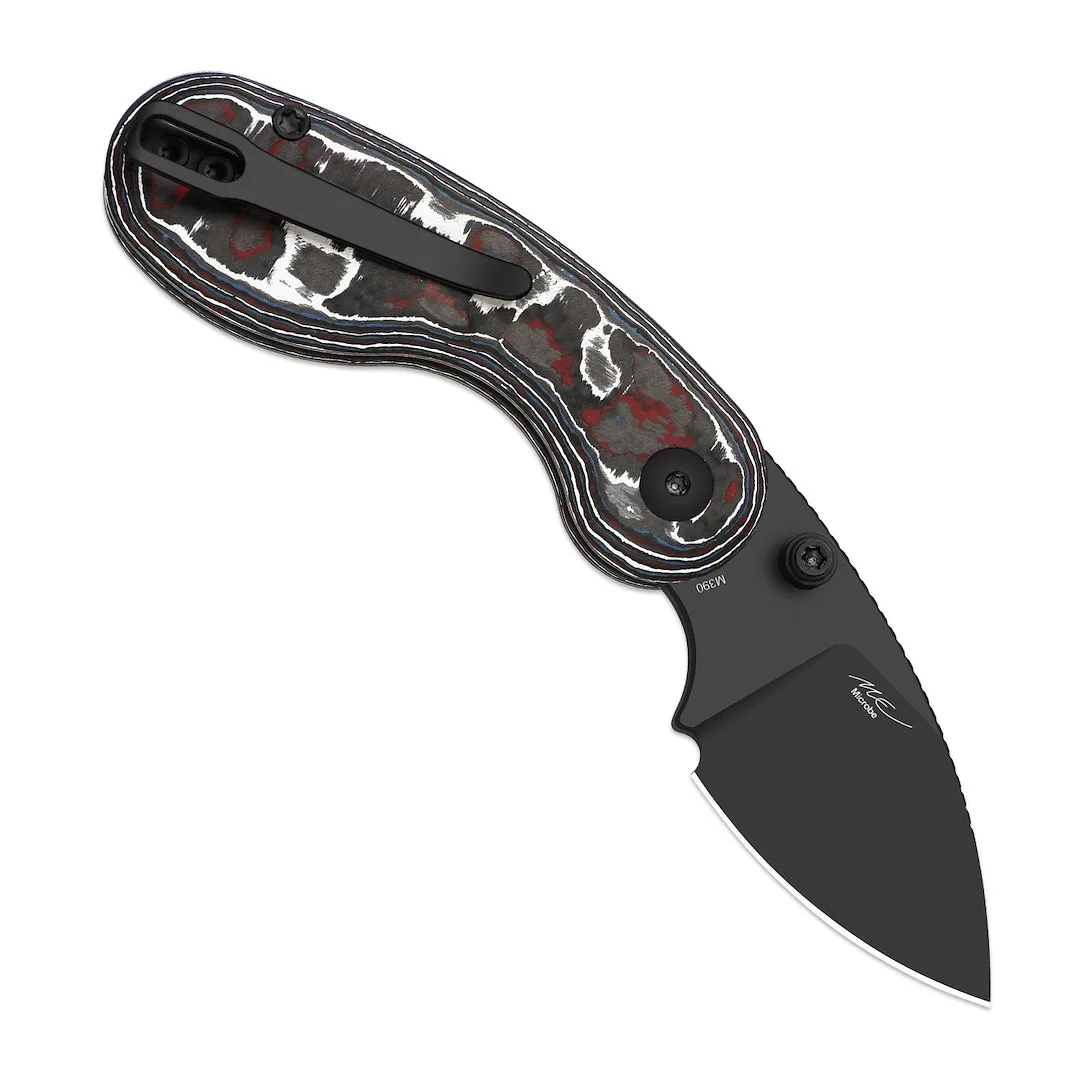 Nóż Kizer Microbe Fat Carbon M390 — zdjęcie 2